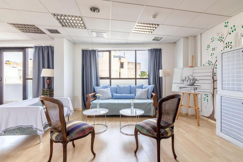 Downtown Spacious Loft Apartment Just 3 Minutes From City Centre Iraklio Eksteriør bilde