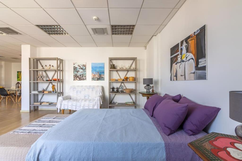 Downtown Spacious Loft Apartment Just 3 Minutes From City Centre Iraklio Eksteriør bilde
