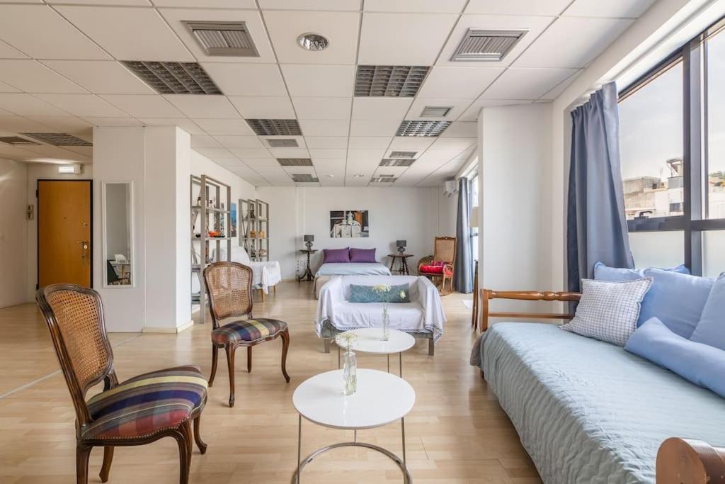 Downtown Spacious Loft Apartment Just 3 Minutes From City Centre Iraklio Eksteriør bilde